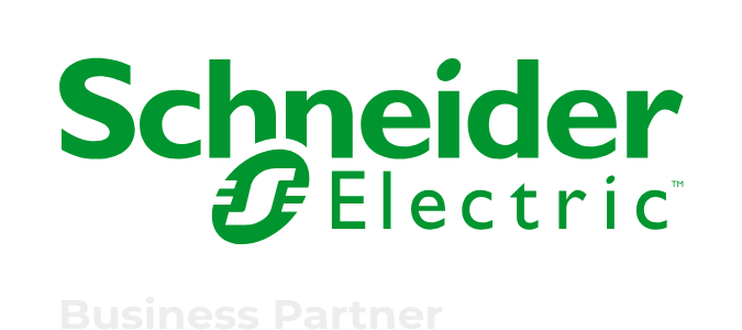 Logo Schneider Electric (zielone) - jako biznes partner Tecton Electric - Średnie