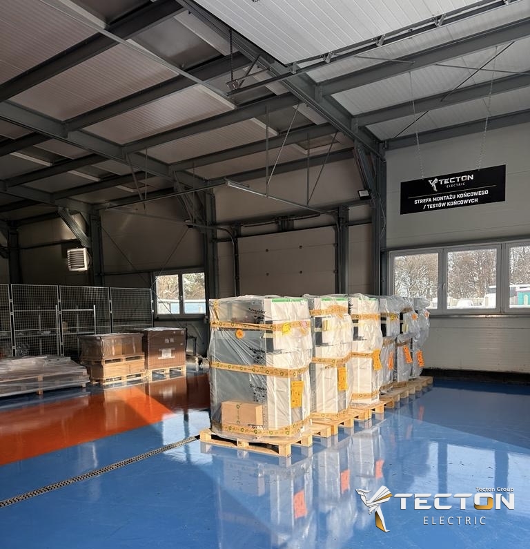 Rozdzielnica Tecton Electric gotowa do wysyłki